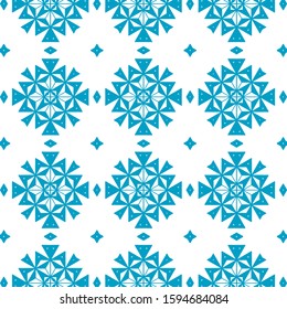 Geometric ornamental vector pattern. Abstract background. Pattern using for fabric background, tiles