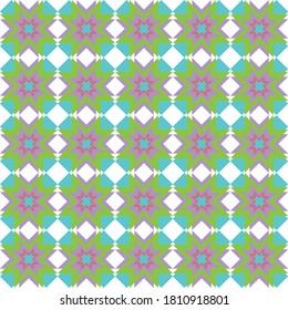 Geometric ornamental vector pattern. Abstract background