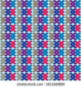 Geometric ornamental vector pattern. Abstract background