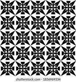 Geometric ornamental vector pattern. Abstract design texture.