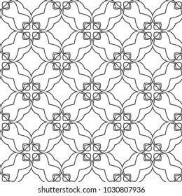 Geometric ornamental vector pattern. Seamles design.
