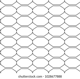 Geometric ornamental vector pattern. Seamless design.