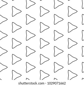 Geometric ornamental vector pattern. Seamless design.