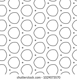 Geometric ornamental vector pattern. Seamless design.