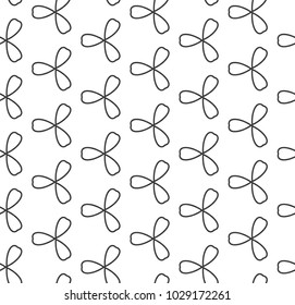 Geometric ornamental vector pattern. Seamless design.