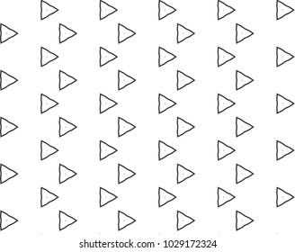 Geometric ornamental vector pattern. Seamless design.