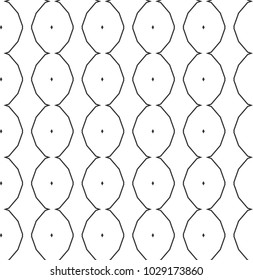 Geometric ornamental vector pattern. Seamless design.