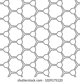 Geometric ornamental vector pattern. Seamless design.