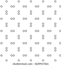 Geometric ornamental vector pattern. Seamless design.