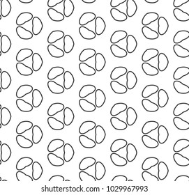 Geometric ornamental vector pattern. Seamless design.
