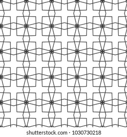 Geometric ornamental vector pattern. Seamless design.