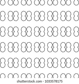 Geometric ornamental vector pattern. Seamless design.