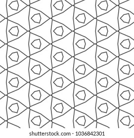 Geometric ornamental vector pattern. Seamless design. Geometric ornamental vector pattern. Seamless design.