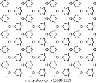 Geometric ornamental vector pattern. Seamless design. Geometric ornamental vector pattern. Seamless design.