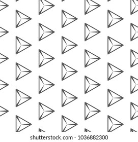 Geometric ornamental vector pattern. Seamless design.