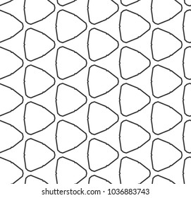 Geometric ornamental vector pattern. Seamless design.