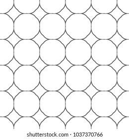 Geometric ornamental vector pattern. Seamless vector.