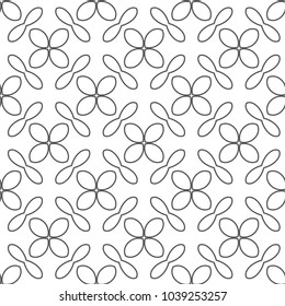 Geometric ornamental vector pattern. Seamless design.