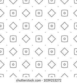 Geometric ornamental vector pattern. Seamless design.