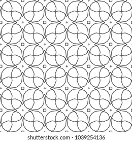 Geometric ornamental vector pattern. Seamless design.