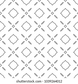 Geometric ornamental vector pattern. Seamless design.