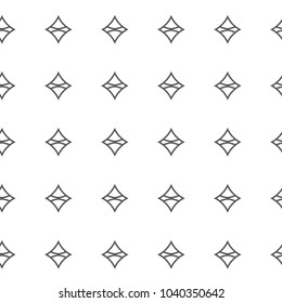 Geometric ornamental vector pattern. Seamless design.