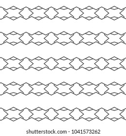 Geometric ornamental vector pattern. Seamless design.