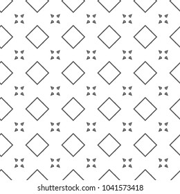 Geometric ornamental vector pattern. Seamless design.