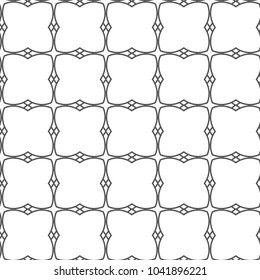 Geometric ornamental vector pattern. Seamless design.