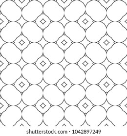Geometric ornamental vector pattern. Seamless design.