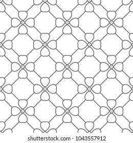 Geometric ornamental vector pattern. Seamless design.