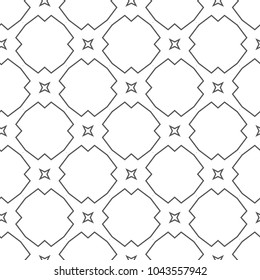 Geometric ornamental vector pattern. Seamless design.