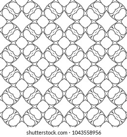 Geometric ornamental vector pattern. Seamless design.
