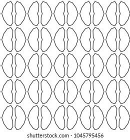 Geometric ornamental vector pattern. Seamless design.