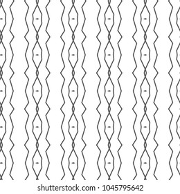 Geometric ornamental vector pattern. Seamless design.