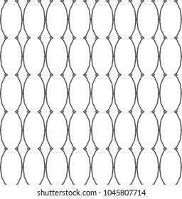 Geometric ornamental vector pattern. Seamless design.