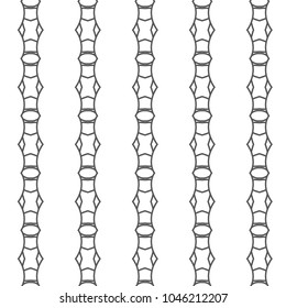 Geometric ornamental vector pattern. Seamless design.