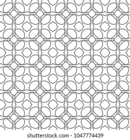 Geometric ornamental vector pattern. Seamless design.