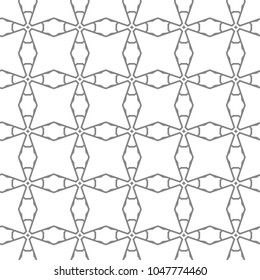 Geometric ornamental vector pattern. Seamless design.
