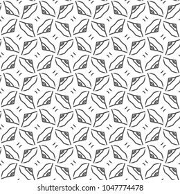 Geometric ornamental vector pattern. Seamless design.