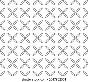 Geometric ornamental vector pattern. Seamless design.