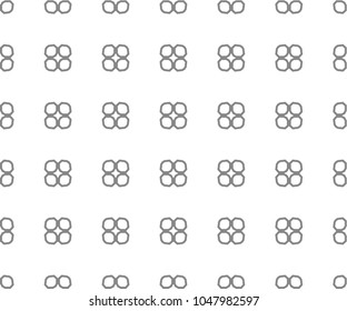 Geometric ornamental vector pattern. Seamless design.