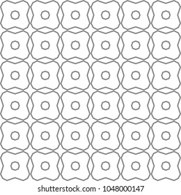 Geometric ornamental vector pattern. Seamless design.