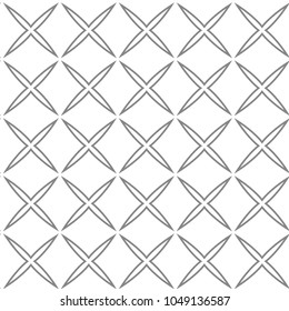 Geometric ornamental vector pattern. Seamless design.