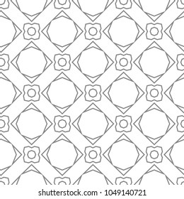 Geometric ornamental vector pattern. Seamless design.