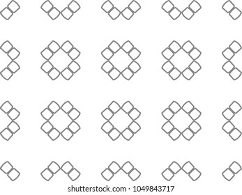 Geometric ornamental vector pattern. Seamless design.