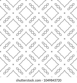 Geometric ornamental vector pattern. Seamless design.