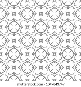 Geometric ornamental vector pattern. Seamless design.