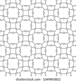 Geometric ornamental vector pattern. Seamless design.