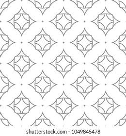 Geometric ornamental vector pattern. Seamless design.